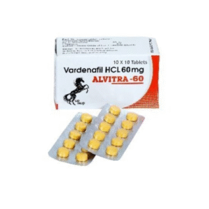 Alvitra 60 mg Tablets – High-Potency Vardenafil-Based ED Treatment | 50% Off + Free Shipping Over $199