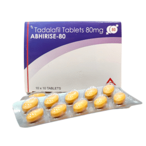 Abhirise 80 mg Tablets – High-Potency ED Treatment with Tadalafil | 50% Off + Free Shipping Over $199