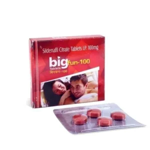 Bigfun 100mg Tablets – Effective ED Treatment with Sildenafil Citrate | 50% Off + Free Shipping Over $199