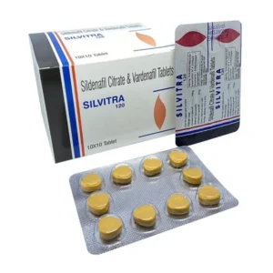 Silvitra 120 mg Tablets – Dual-Action ED Treatment (Sildenafil 100mg + Vardenafil 20mg) | 50% Off + Free Shipping Over $199