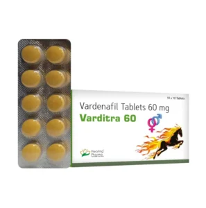 Varditra 60 mg Tablets – Potent Vardenafil-Based ED Treatment | 50% Off + Free Shipping Over $199