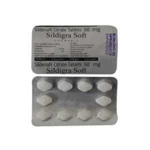 Sildigra Soft 50 mg chewable ED tablet