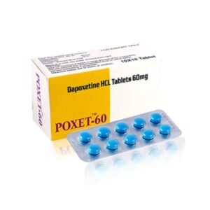 Poxet 60 mg dapoxetine tablet