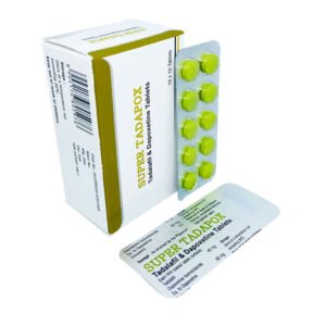 Super Tadapox 60 mg tadalafil dapoxetine tablet