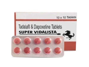 Super Vidalista 40 mg tadalafil dapoxetine tablet