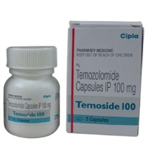 Temoside 100 mg temozolomide capsule