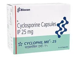 Cyclophil ME 25 mg cyclosporine capsule