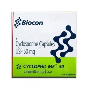 Cyclophil ME 50 mg – Balanced Cyclosporine Capsule