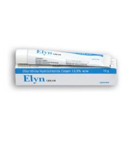 Tube of Elyn Cream 13.9% eflornithine hydrochloride