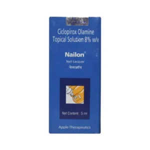 Nailon ciclopirox antifungal nail lacquer bottle