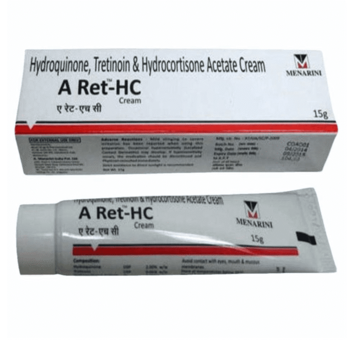 A Ret HC Creams (HydroquinoneTretinoinHydrocortisone)