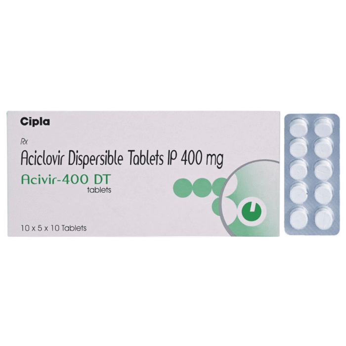 Acivir DT 400 Mg (Acyclovir)