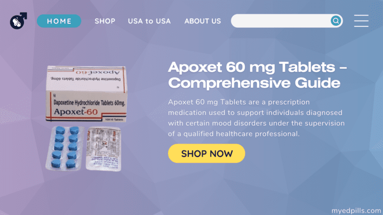 Apoxet 60 mg Tablets – Comprehensive Guide to Anxiety & Depression Support