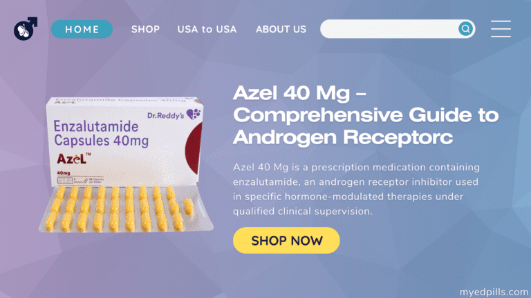 Azel 40 Mg – Comprehensive Guide to Androgen Receptor Inhibition Therapy