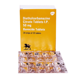 Banocide Forte 50 Mg (Diethylcarbamazine)