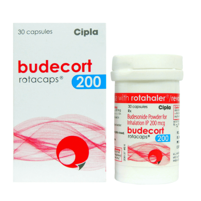 Budecort Rotacaps 200 Mcg (Budesonide) Budecort Rotacaps 200 Mcg (Budesonide)