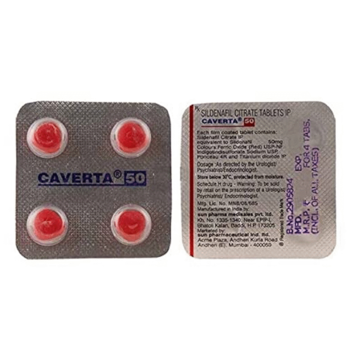 Caverta 50 Mg