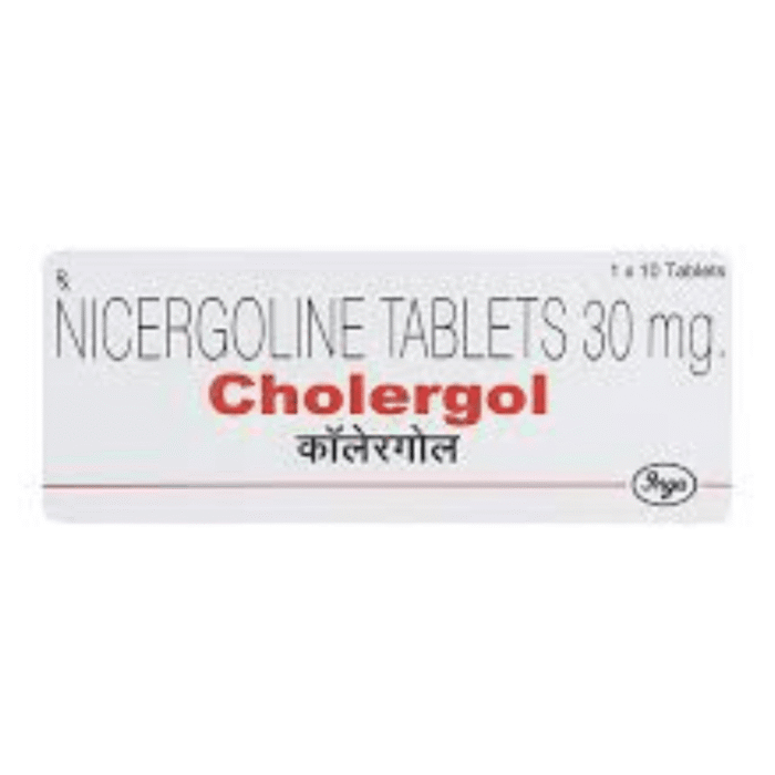 Cholergol 30 Mg (Nicergoline)
