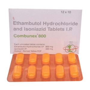 Combunex 800 Mg (EthambutolIsoniazid)