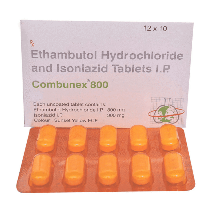 Combunex 800 Mg (EthambutolIsoniazid) Combunex 800 Mg (EthambutolIsoniazid)