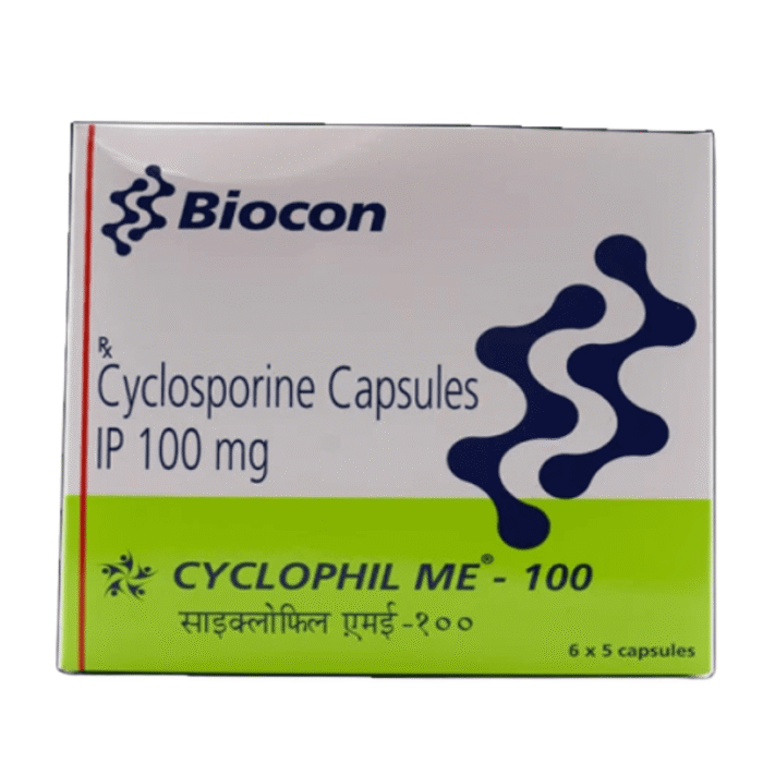 Cyclophil Me 100 Mg (Cyclosporine) Cyclophil Me 100 Mg (Cyclosporine)