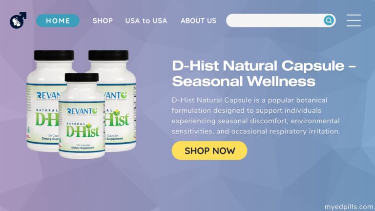 D-Hist Natural Capsule – Natural Support for Seasonal Wellness