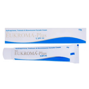 Eukroma Plus Cream 20gm (Hydroquinone /Tretinoin /Mometasone)