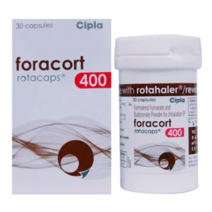 Foracort Rotacaps 400 Mcg (BudesonideFormoterol)