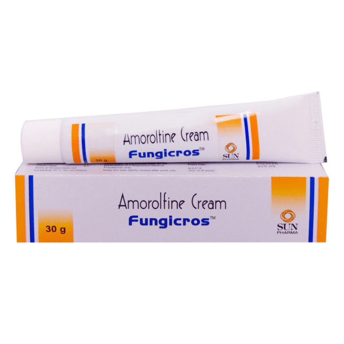 Fungicros Cream (AmorolfinePhenoxyethanol) Fungicros Cream (AmorolfinePhenoxyethanol)