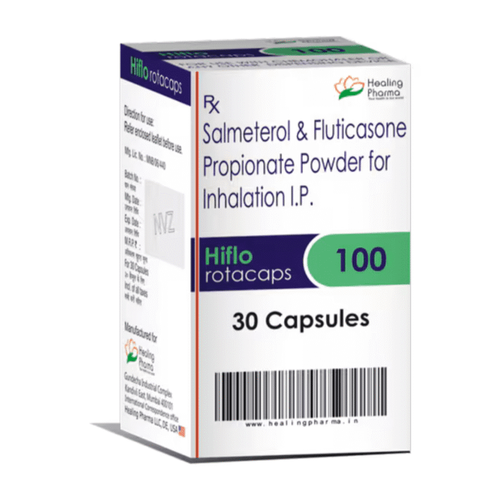 Hiflo Rotacaps 100 Mcg (SalmeterolFluticasone) Hiflo Rotacaps 100 Mcg (SalmeterolFluticasone)