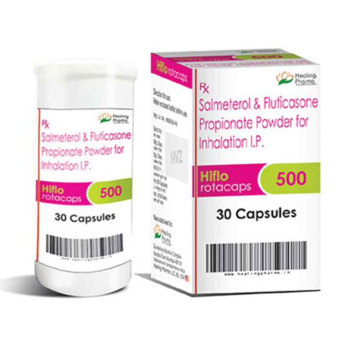Hiflo Rotacaps 500 Mcg (SalmeterolFluticasone) Hiflo Rotacaps 500 Mcg (SalmeterolFluticasone)