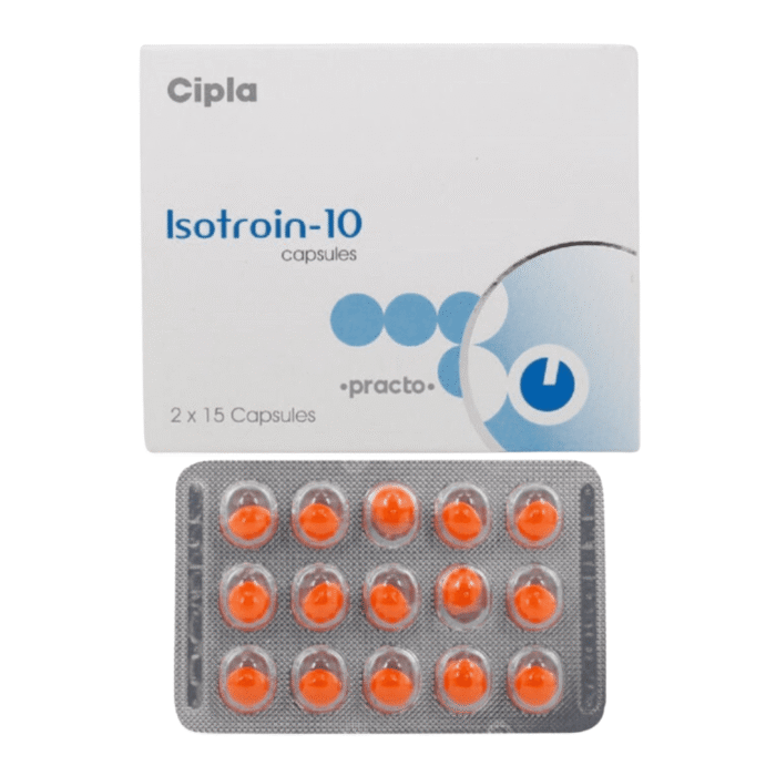Isotroin 10 Mg Soft Capsules (Isotretinoin)