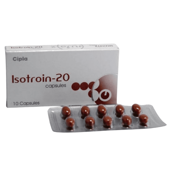 Isotroin 20 Mg Soft Capsules (Isotretinoin)