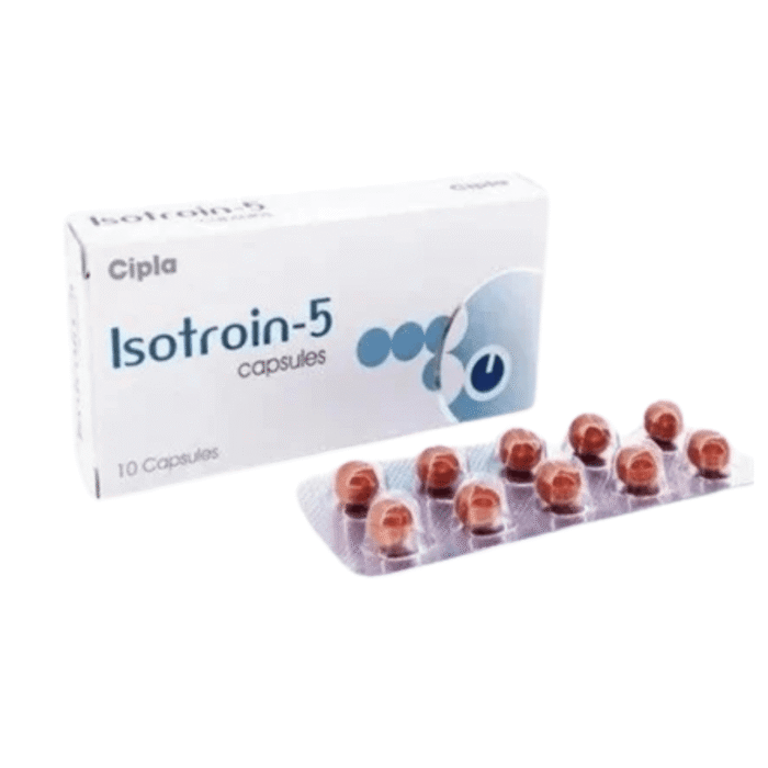 Isotroin 5 Mg Soft Capsules (Isotretinoin)