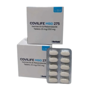 Ivermectin 25Mg & Mebendazole 250Mg (Covilife MBD 275)