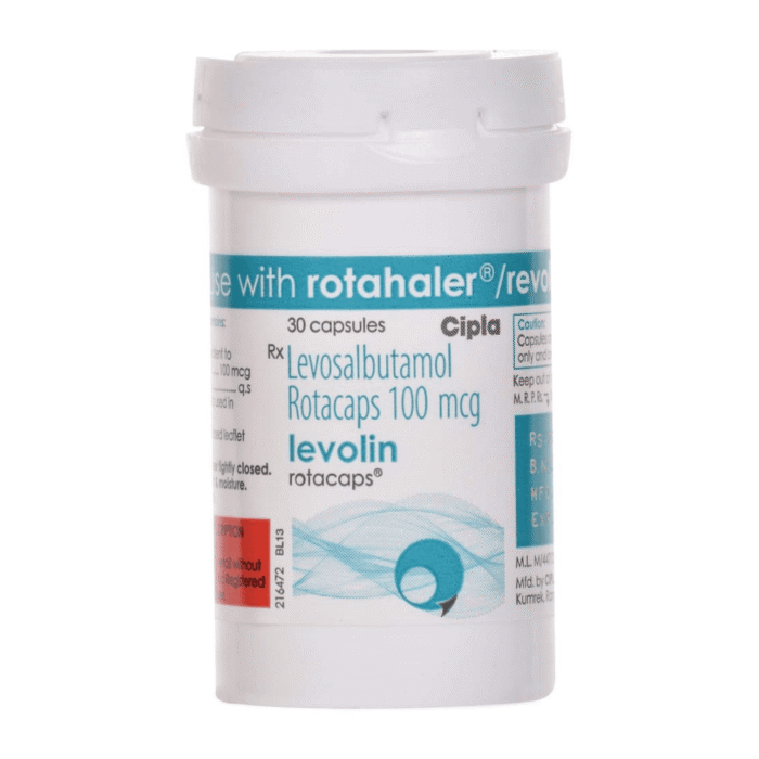 Levolin Rotacaps (Levosalbutamol)