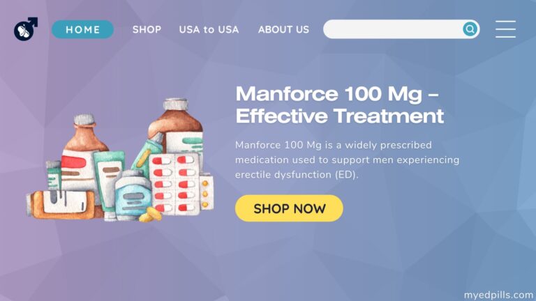 Manforce 100 Mg – Effective Treatment Option for Erectile Dysfunction
