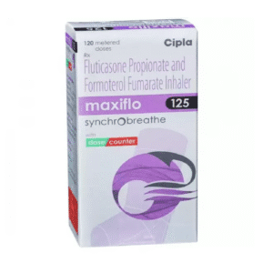 Maxiflo Inhaler 125 Mcg (FluticasoneFormoterol)
