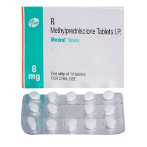 Medrol 8 Mg (Methylprednisolone)