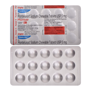 Montair Chewable 5 Mg (Montelukast)