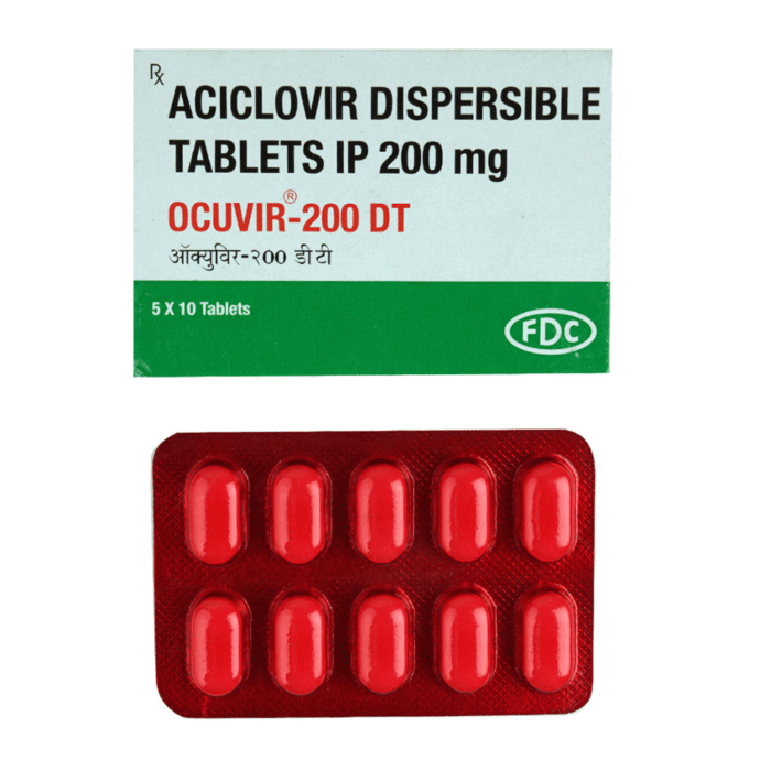 Ocuvir DT 200 Mg (Acyclovir)
