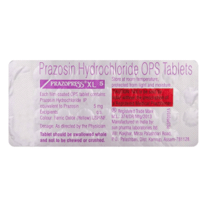 Prazopress XL 5 Mg (Prazosin)