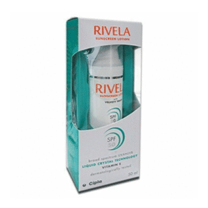 Rivela SPF 50 Sunscreen Lotion (Vitamin E)
