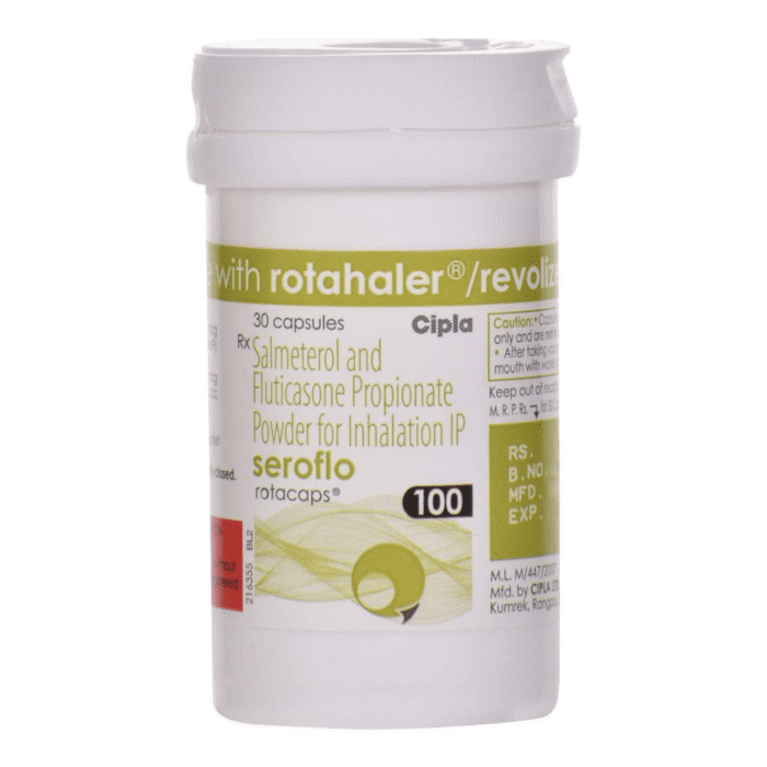 Seroflo Rotacaps 100 Mcg (SalmeterolFluticasone) Seroflo Rotacaps 100 Mcg (SalmeterolFluticasone)