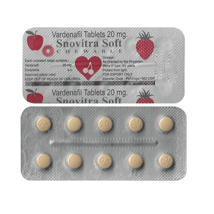 Snovitra Soft 20 Mg Snovitra Soft 20 Mg