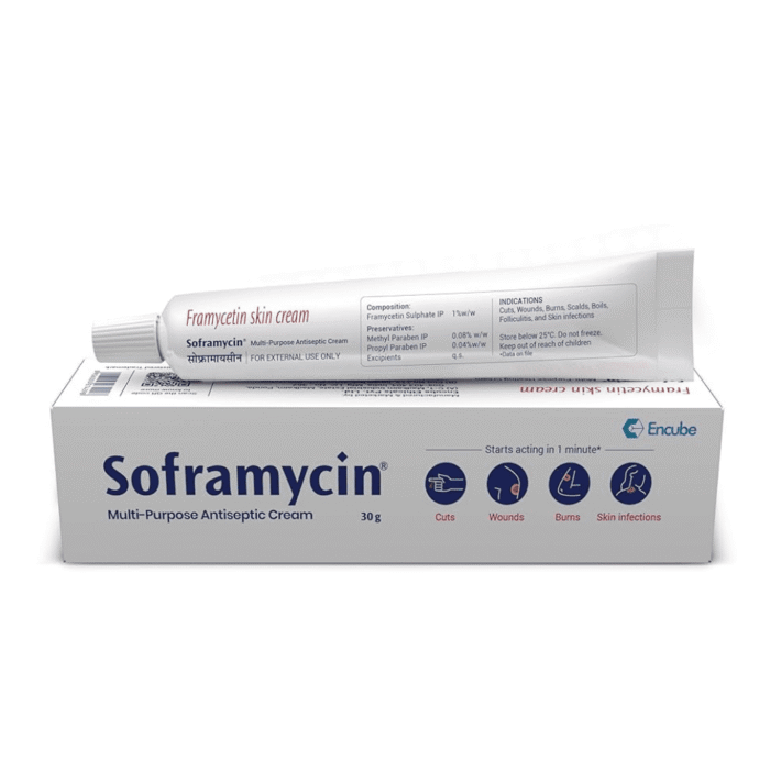 Soframycin Cream Soframycin Cream (Framycetin Sulphate)