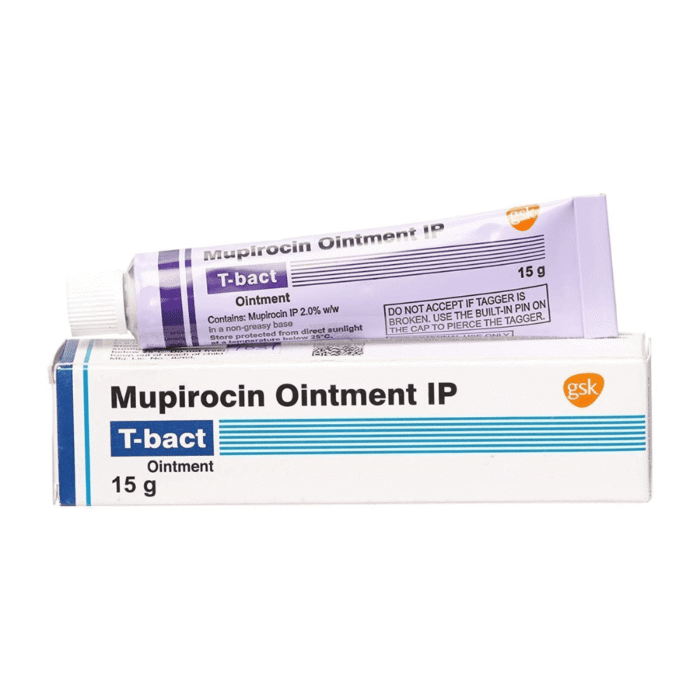 T-Bact Ointment 15 GM (Mupirocin) T-Bact Ointment 15 GM (Mupirocin)