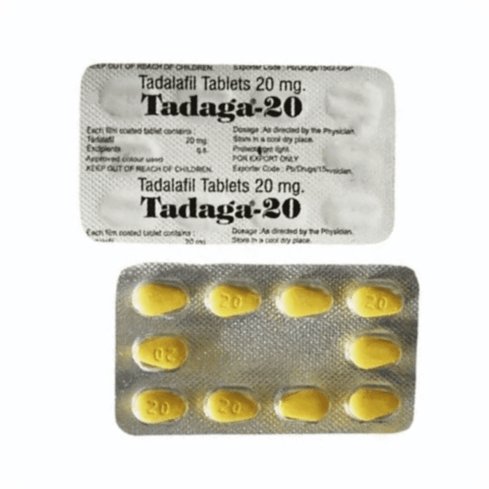 Tadaga 20 Mg Tadaga 20 Mg