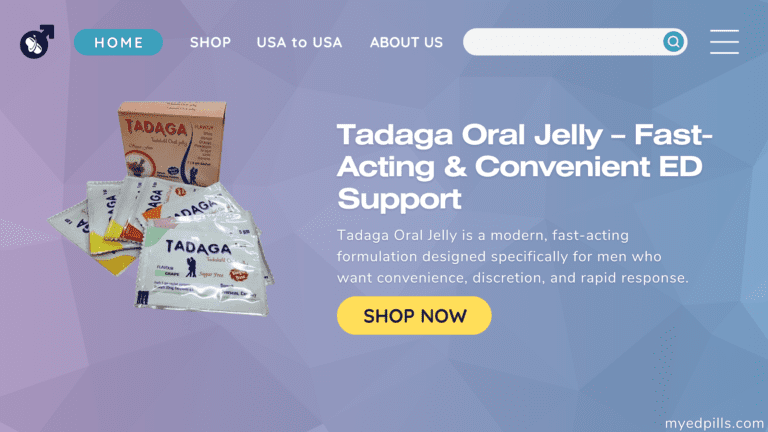 Tadaga Oral Jelly – Fast-Acting & Convenient ED Support