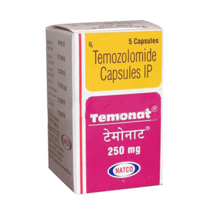 Temonat 250 Mg (Temozolomide) Temonat 250 Mg (Temozolomide)